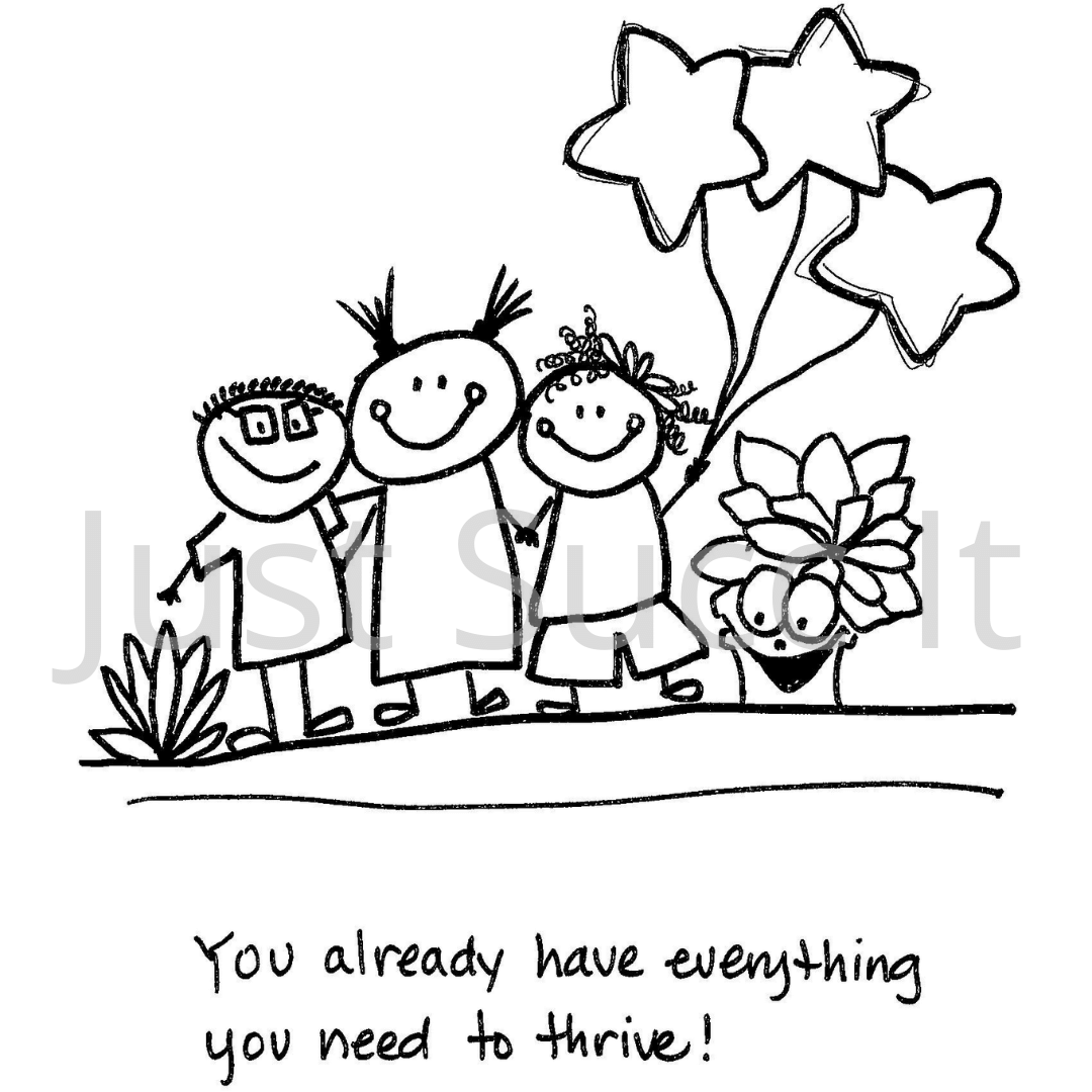 The Secret Wisdom of Succulents - A Coloring Book Story