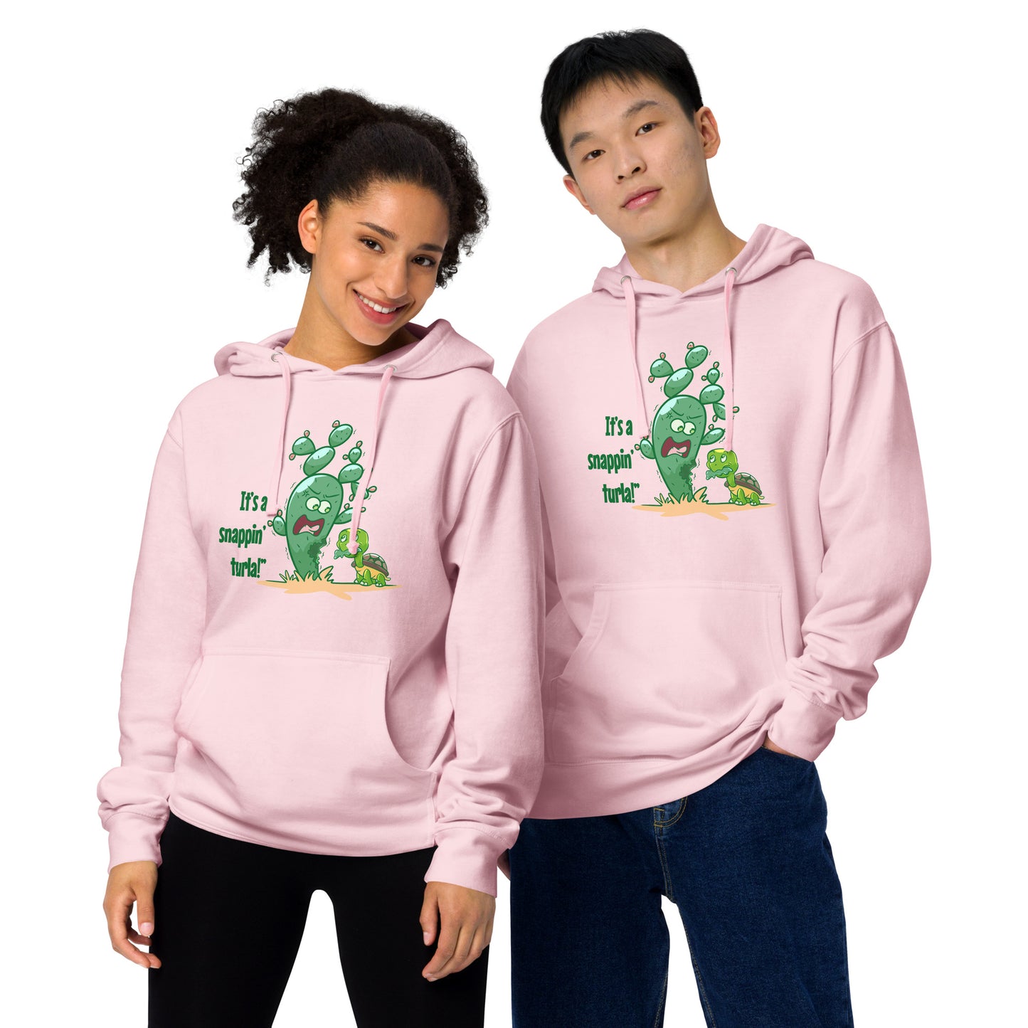 It's a snappin' turla hoodie