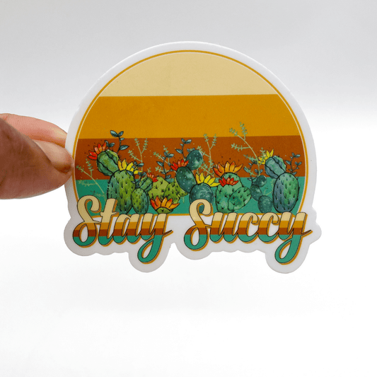 Stay Succy Vintage Sticker